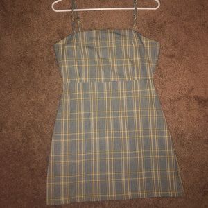 Plaid summer dress